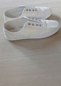 White Casual Shoes