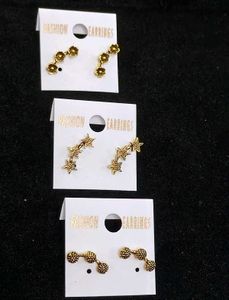 Earrings Set - Combo of 3