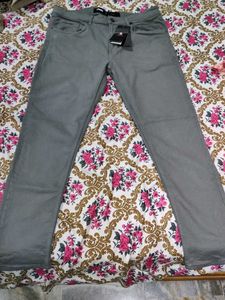 brand new seal tag Gray Denim Jeans form showroom