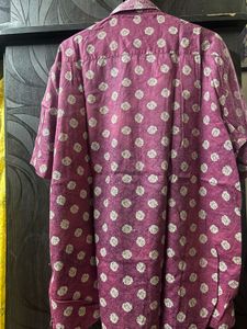 Patterned Casual Shirt