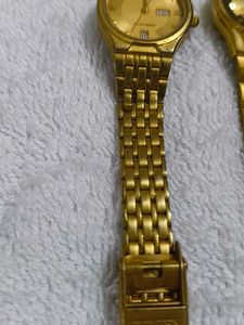 Gold Tone Watch Set of two