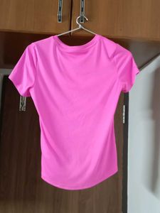 Pink PUMA sports top