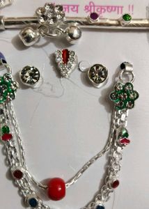 pure silver Ladoo / Radha  Rani ji jewellery
