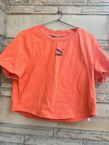 Puma Dare To Slim Fit Cropped Tshirt