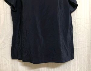 Blue Short Sleeve Top