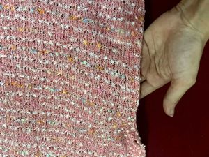 Branded Pink knit top From Pageboy (Japan)