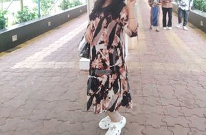 Boho Style Midi Dress