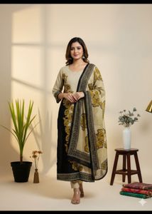 Kurti with dupatta