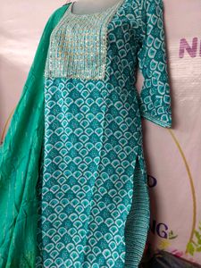 Brand New Embroidery Work Suit