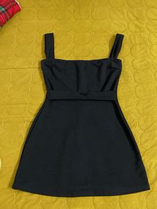stretchy black mini dress bust 34-36