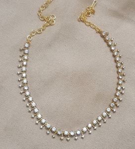 Like Diamond Stone Necklace