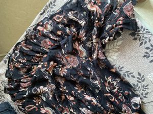 Paisley Print Dress