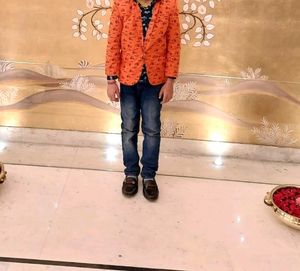 Party Wear Blazer For Boy 4-6 Years