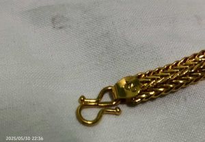 Vintage Gold Braided Bracelet