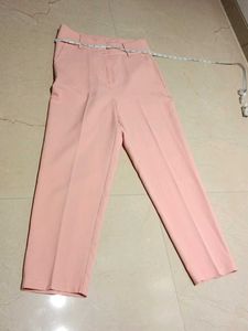 Peach Straight Leg Pants
