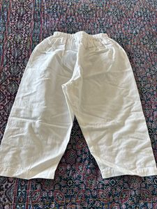 White Cotton Baby Pyjamas