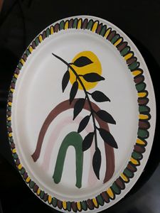 Handmade Wall Decor- Paper Plate Painting