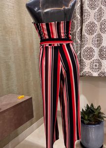 Mukti Color Vertical Strip Jumpsuit