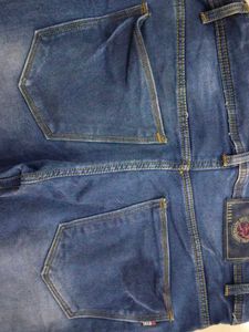 Dark Blue Denim Jeans