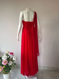 Elegant Red Gown