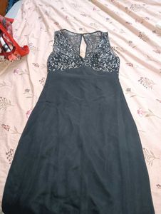 Black Silver Dress