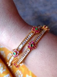 Gold Plated Bangles