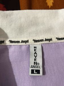 Textured Lavender Polo