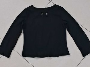 Black Long Sleeve Top