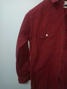 A Maroon Colour Shirt For men