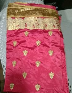 Gajri Saree♥️New Saree With Attach Blouse