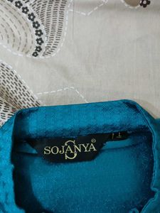 Teal Blue Kurta for Men