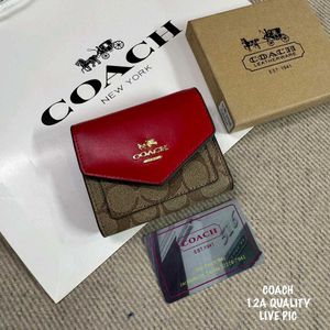 COACH MINI PREMIUM FLAP TYPE WALLET WD BOX