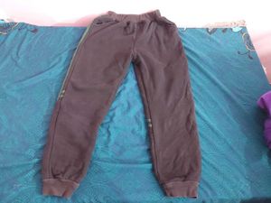 Green striped Black Warm Lower for Boys