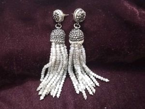 Beaded Tassel Earrings