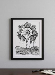 Melting Time art piece