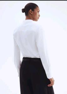 White Long Sleeve Top