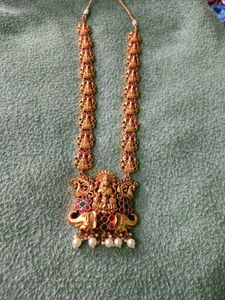 Bridal Lakshmi Gold Necklace