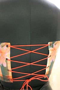 Polite Society Corset Top With Boning