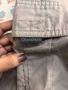 Y2k Gray Cargo Pants!