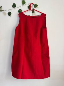 Elegant Red Summer Dress