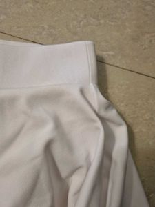 Plain White Skort - Perfect Condition