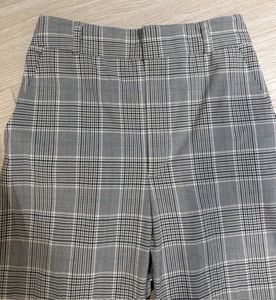 GU Checkered Wide Leg Pants