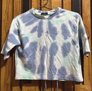 Pastel Tie Dye Crop Top