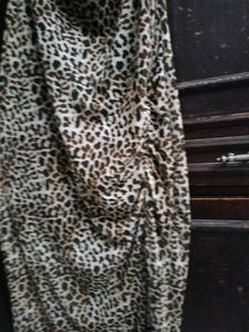 Animal Print Mini Dress