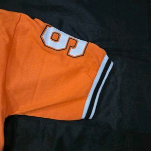 Orange KODA Jersey T-Shirt oversized