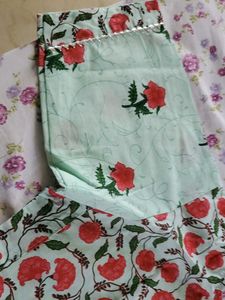 Floral Print Kurta