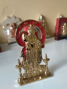 Golden Lord Murugan Statue