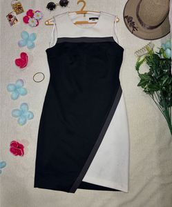Tommy Hilfigar Black And White Dress