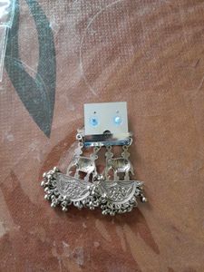 Elephant Dangle Earrings