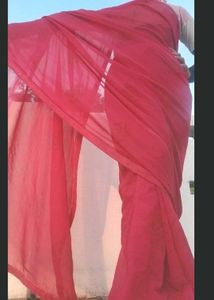 Dark Pink Saree